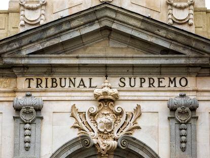 Sede del Tribual Supremo, en Madrid.