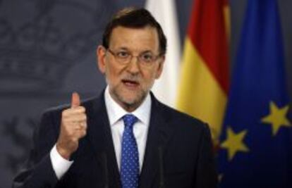 El presidente del Gobierno, Mariano Rajoy.