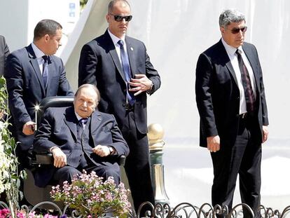 Abdelaziz Buteflika, en Argel, en abril de 2018. En vídeo, así ha sido la trayectoria política de Buteflika.