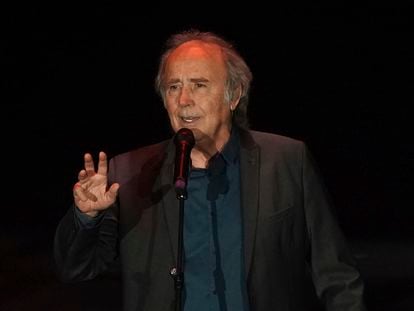 El cantautor Joan Manuel Serrat, en una actuación en México. / MARCO UGARTE (AP)
