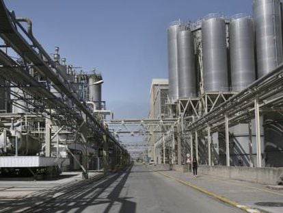 F&aacute;brica de La Seda en El Prat del Llobregat (Barcelona).