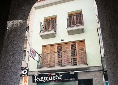 Edificio en Calella cuya venta atribuye Hacienda a la Infanta.