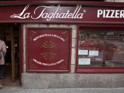 Restaurante La Tagliatella, especializado en comida italiana, en la avenida de América de Madrid. En vídeo, vídeo promocional de La Tagliatella.