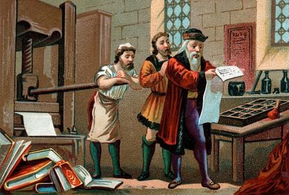 La revolución silenciosa de Johannes Gutenberg con el invento de la  imprenta | Cultura | EL PAÍS