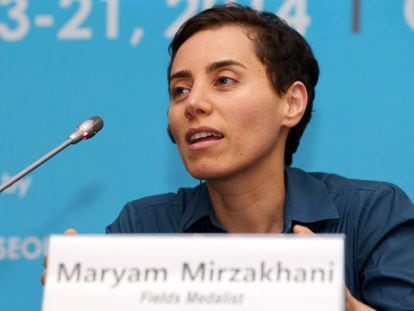 Maryam Mirzakhani, en una imagen de 2014.