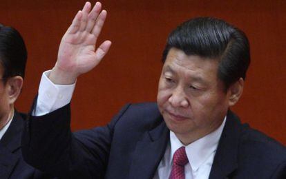 El vicepresidente de China, Xi Jinping, durante el Congreso.