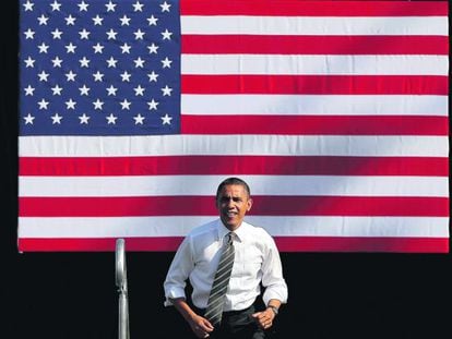 Barack Obama, en un acto electoral en Las Vegas, el pasado jueves.