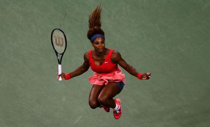 Serena Williams, durante un partido en el Open de Estados Unidos.