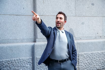 Daniel Broncano fotografiado el pasado mes de marzo en Madrid.