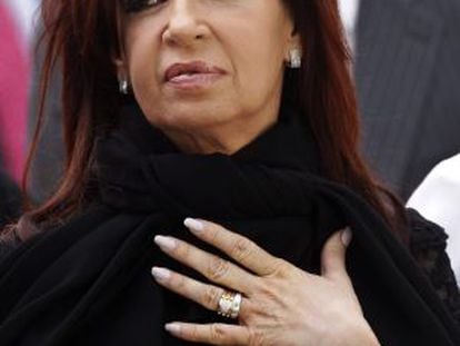 La presidenta de Argentina, Cristina Fernández