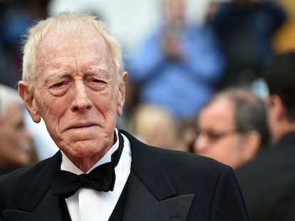 Max von Sydow, en el festival de Cannes.