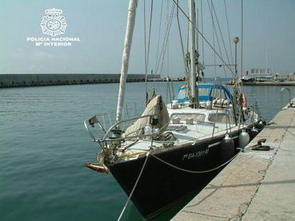 El barco tenía algunas modificaciones para poder transportar la cocaína líquida.