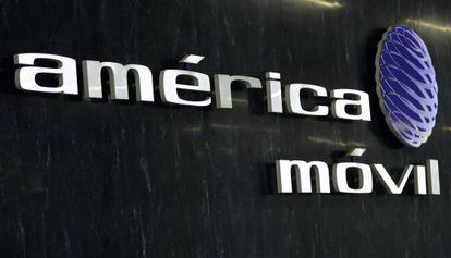 Logotipo de America Movil.