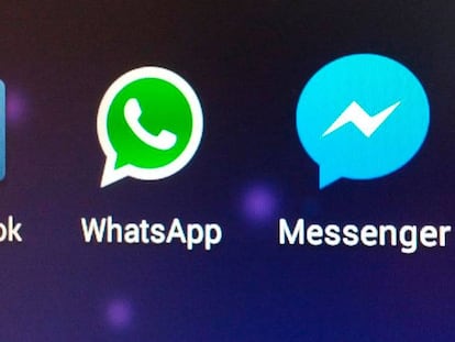 WhatsApp y Facebook Messenger.