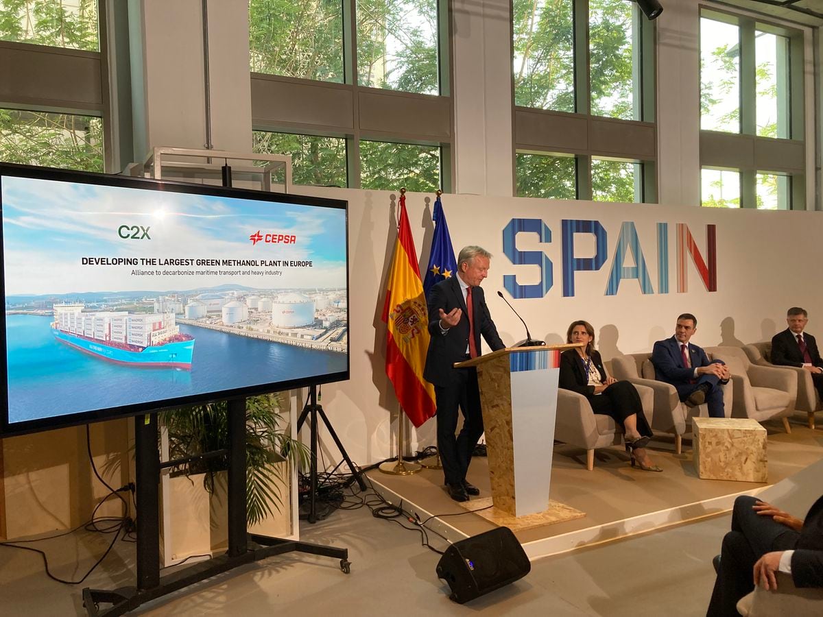 España albergará la mayor planta de metanol verde de Europa | Economía