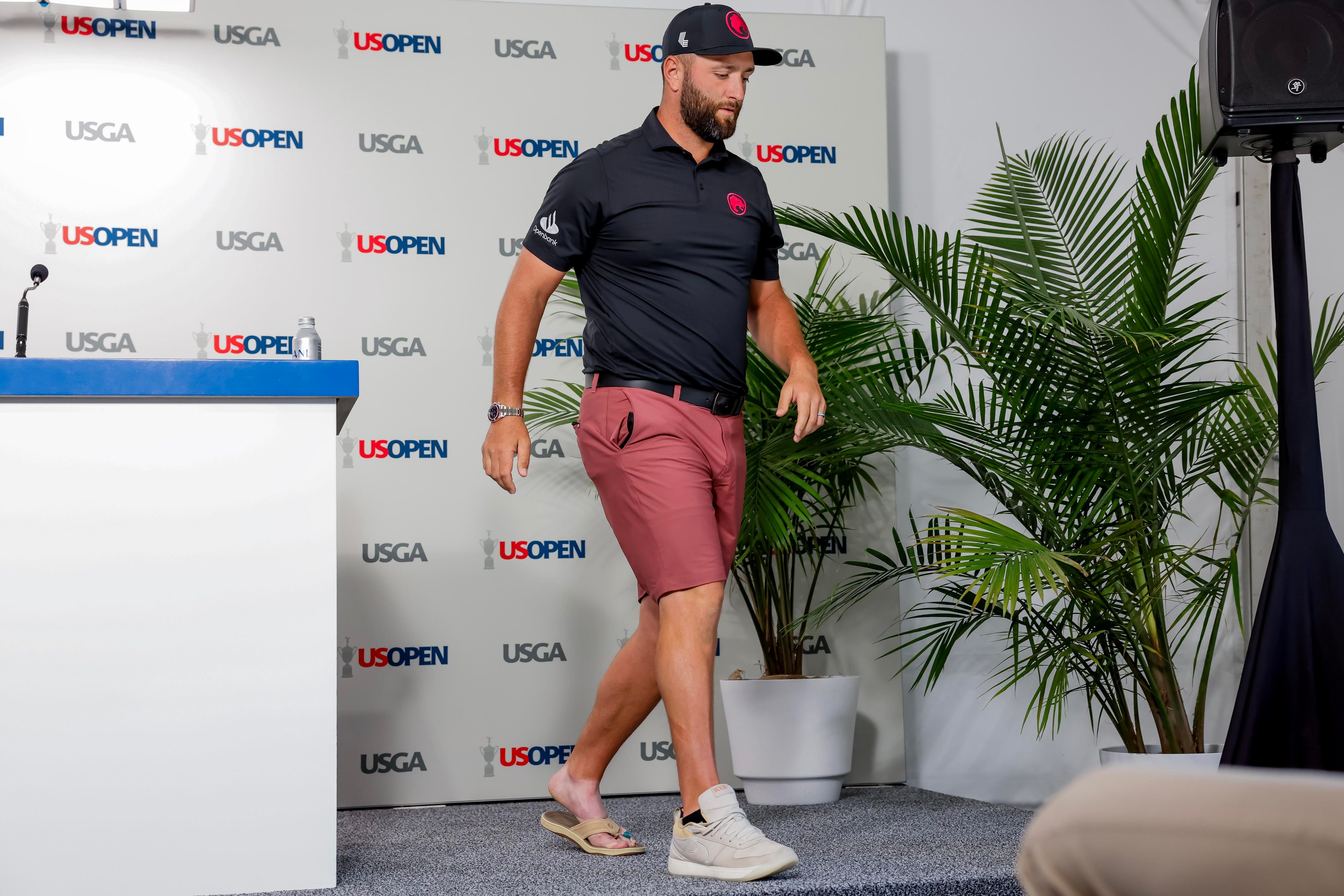 Jon Rahm no jugará el US Open por una infección en un pie