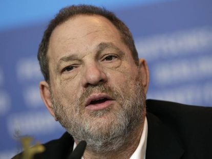 Harvey Weinstein, en Berl&iacute;n, en febrero de 2015.  