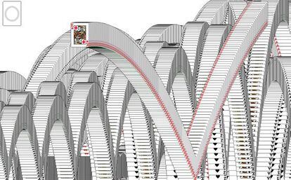 'When We Were Kings', la obra creada por Evan Roth a partir del solitario de Windows.