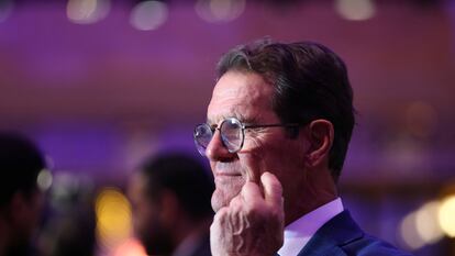 Fabio Capello, durante una conferencia en 2019.
