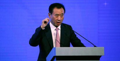 El magnate chino Wang Jianlin, presidente del grupo Dalian Wanda Group.