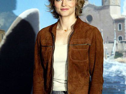 Jodie Foster, ayer en Sitges.