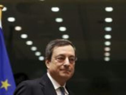 El presidente del Banco Central Europeo (BCE), Mario Draghi. 