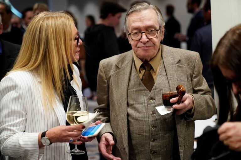 Olavo de Carvalho, en Washington en marzo.