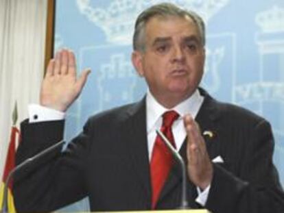 El Ministro de Fomento, José Blanco, y el Secretario de Transportes de EE UU, Ray LaHood