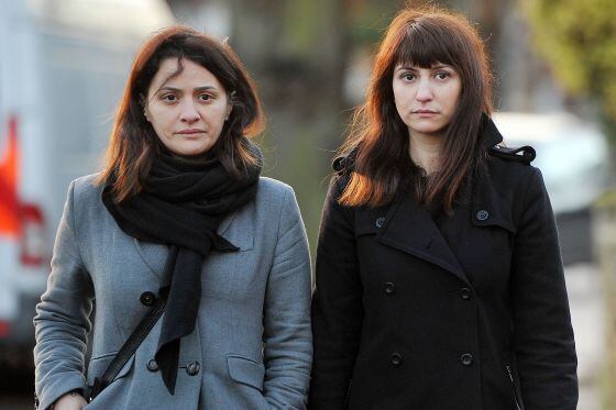 Elisabetta y Francesca Grillo, las exasistentes del matrimonio Saatchi. 