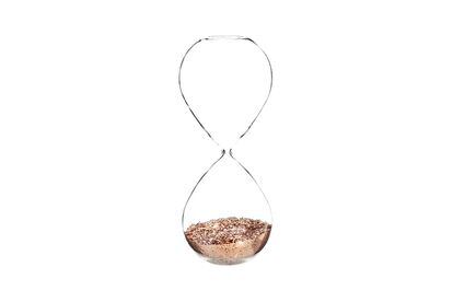 Select. Reloj de arena de purpurina de cristal, (16,99 €).