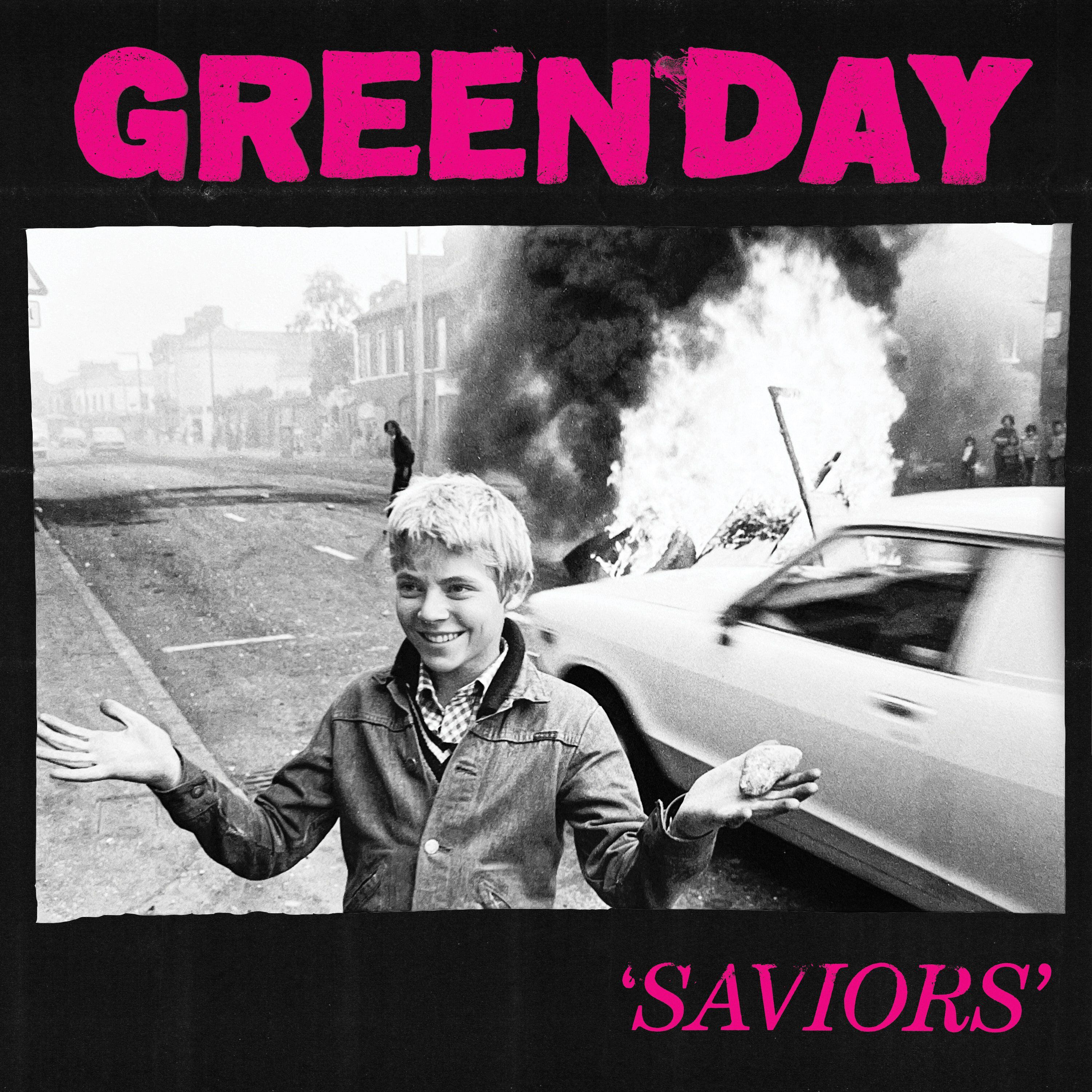 Portada de ‘Saviors’, disco de Green Day.   