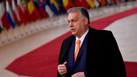 Viktor Orbán, el pasado diciembre en una cumbre en Bruselas.