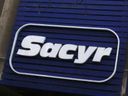 Logotipo de la empresa Sacyr.