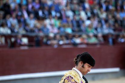 Morante de la Puebla, durante una corrida de esta temporada.