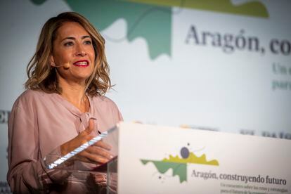 Raquel Sánchez, ministra de Transportes, Movilidad y Agenda Urbana del Gobierno de España.