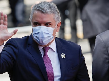 El presidente de Colombia, Iván Duque, en una imagen de noviembre pasado.