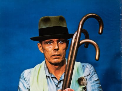 Retrato de Joseph Beuys en 1976.