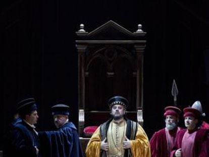 El barítono George Petean, en 'Simon Boccanegra', en la Ópera de Roma.