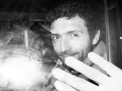 Quini, tras su liberación el 25 de marzo de 1981.