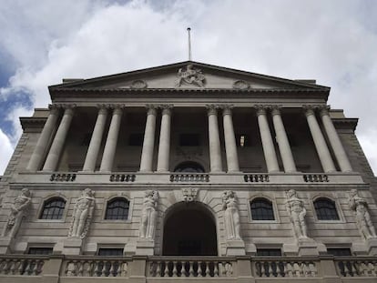 Sede del Banco de Inglaterra, en Londres.