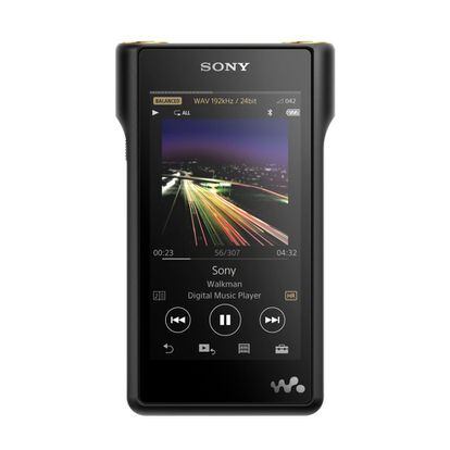 Poco tiene que ver con los Walkman de antes. Este Sony NW-WM1Z tiene sonido de alta resolución. Precio: 3.300 euros.