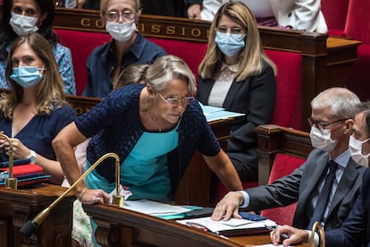 The French prime minister, Élisabeth Borne, has overcome this Monday the first motion of censure presented against her Government.