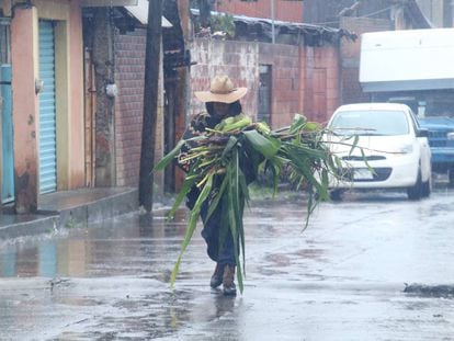 Lluvias este miércoles en Michoacán (oeste de México).