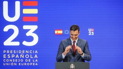 Presentación de la presidencia española del Consejo de la UE.