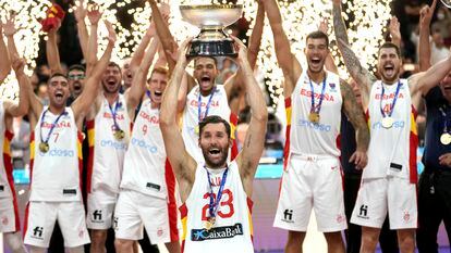 La selección española, campeona del pasado Eurobasket.