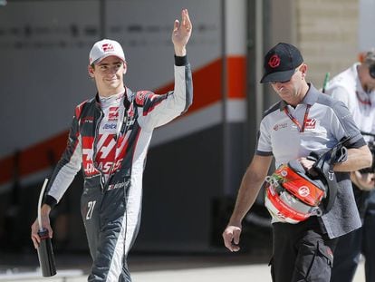 El piloto mexicano durante el GP de Austin, Texas