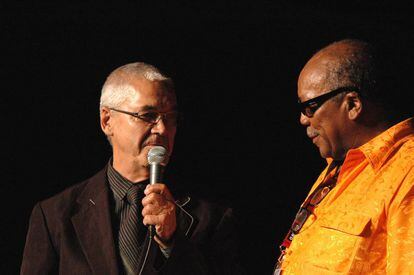 Quincy Jones y Claude Nobs.