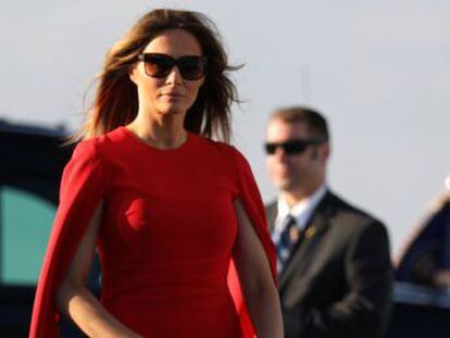 Desde el comienzo de legislatura el 20 de enero, Melania Trump no ha vuelto a pisar Washington pese a ser la esposa de un presidente con carácter omnipresente