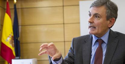 El secretario de Estado del Ministerio de Fomento, Pedro Saura.