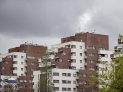 Bloques de viviendas en Bilbao.